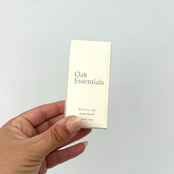 Oak Essentials Ritual Oil 1 Ounce Jenni Kayne Skincare Face Organic Clean - Picture 1 of 4